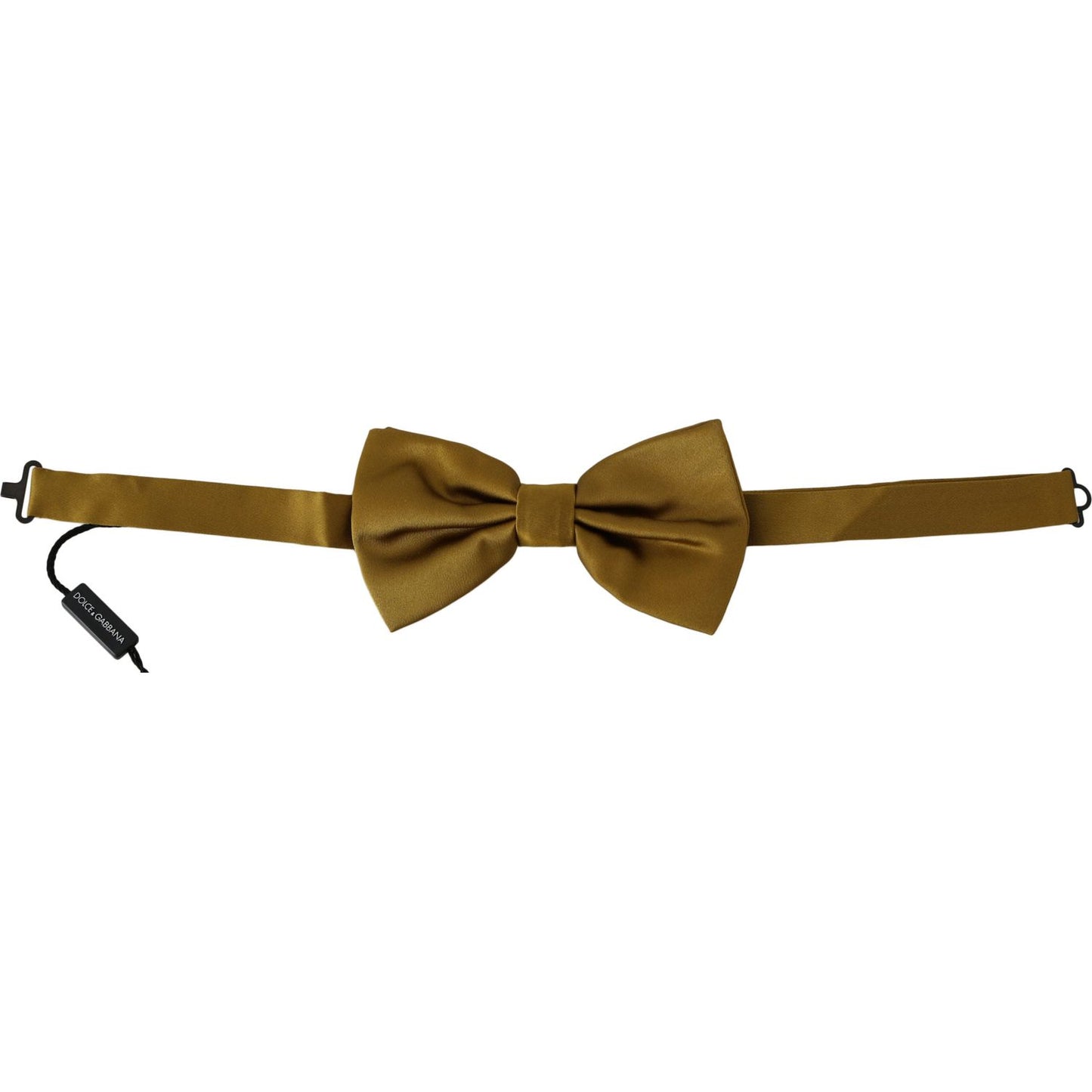 Dolce & Gabbana Yellow Mustard 100% Silk Butterfly Papillon Men Bow Tie FT1008