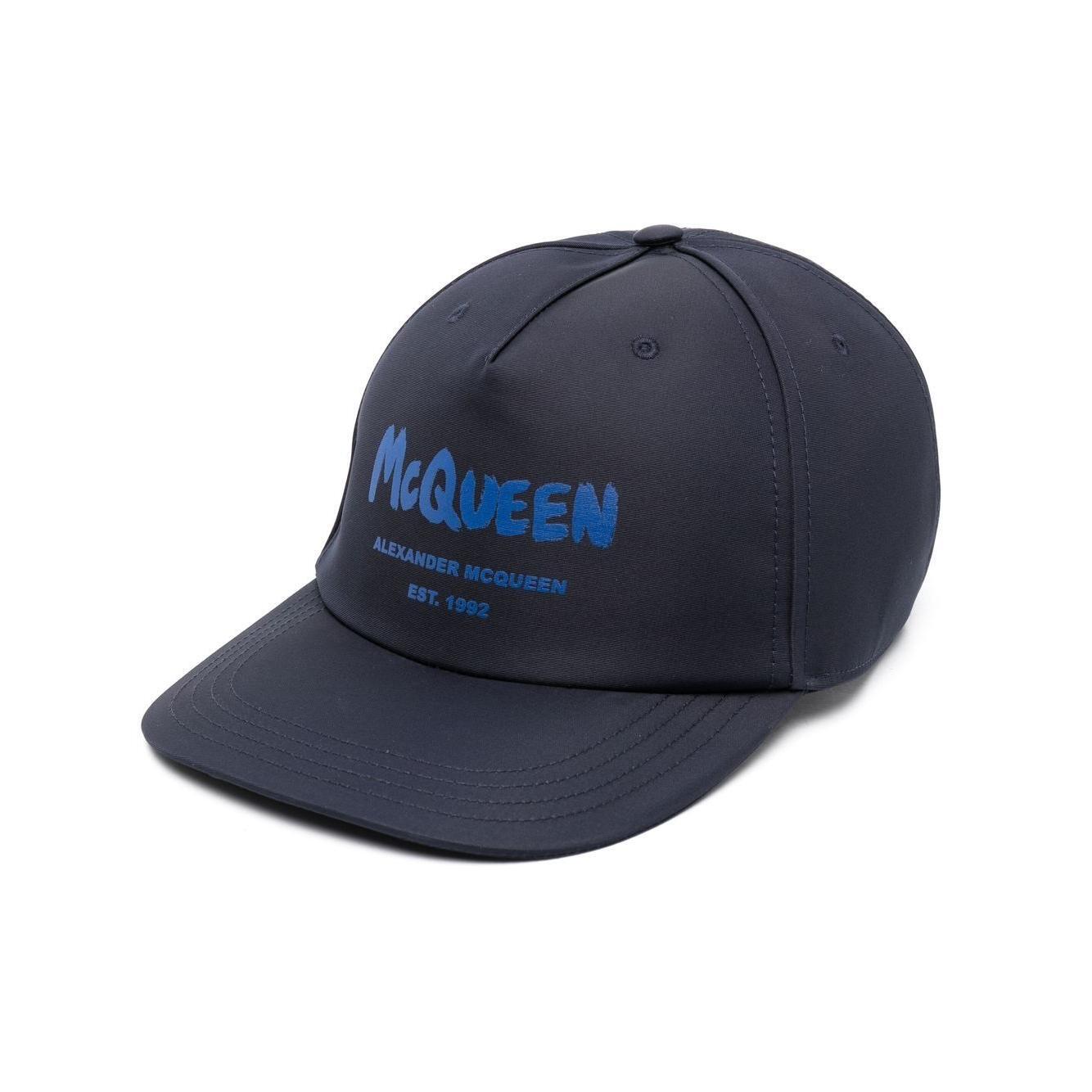 Alexander McQueen Logo baseball cap 6677784404Q4169