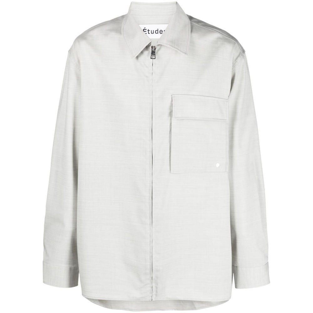 Études études Shirts Grey E23MM380E00181