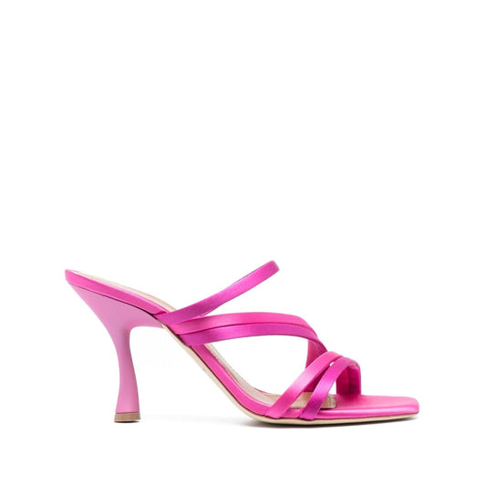 Malone Souliers With Heel Pink Medium Heel