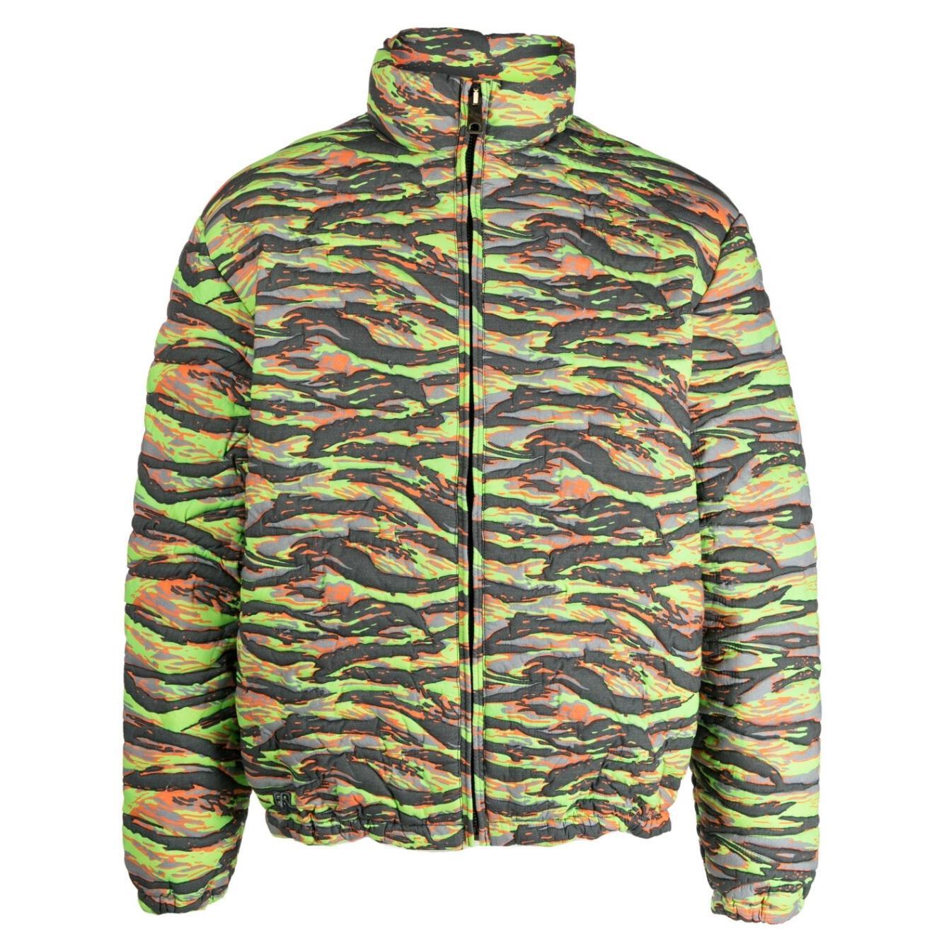 ERL Coats Green ERL06C003GREENTAVECAMO