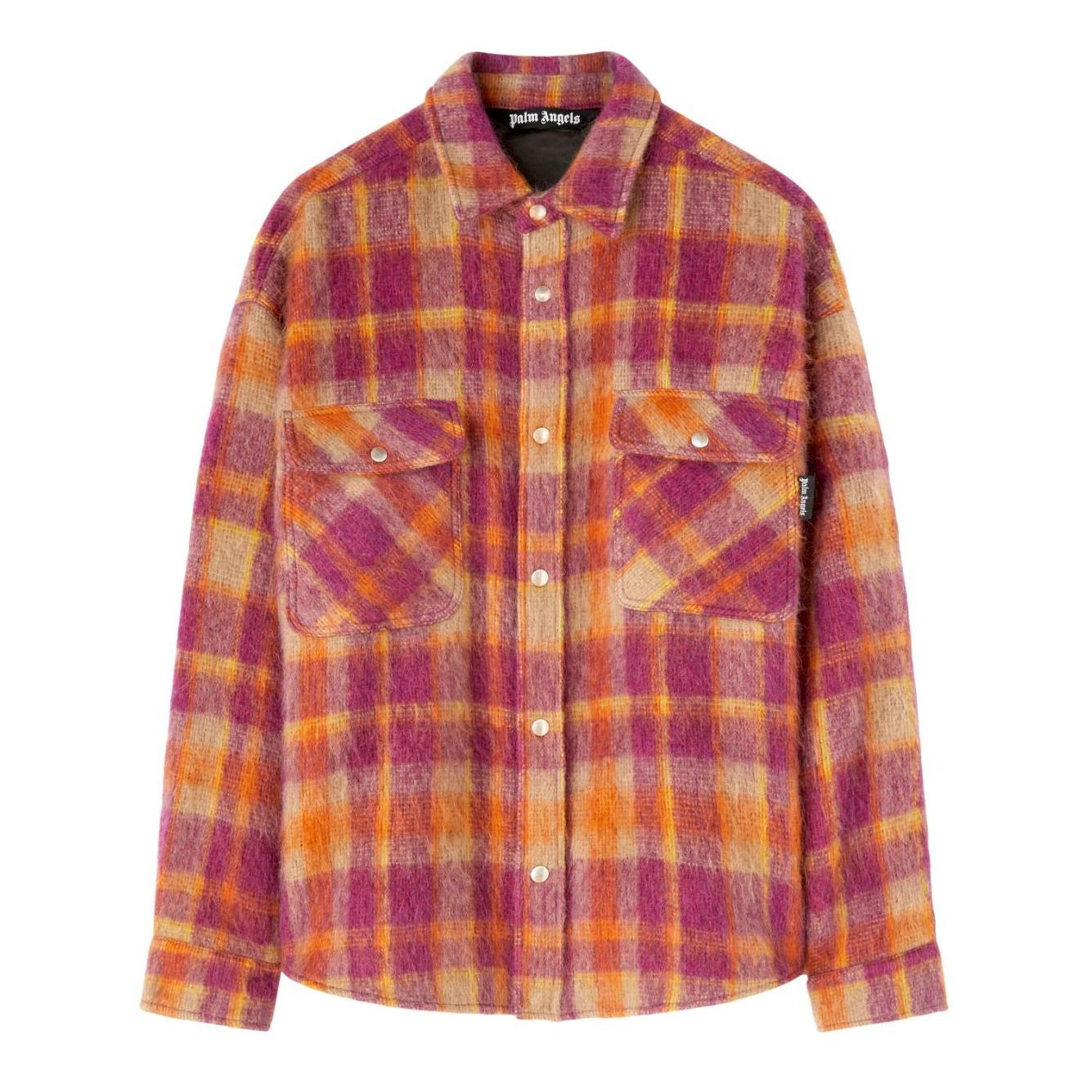 Palm Angels Jackets Bordeaux PMES012F23FAB0012861