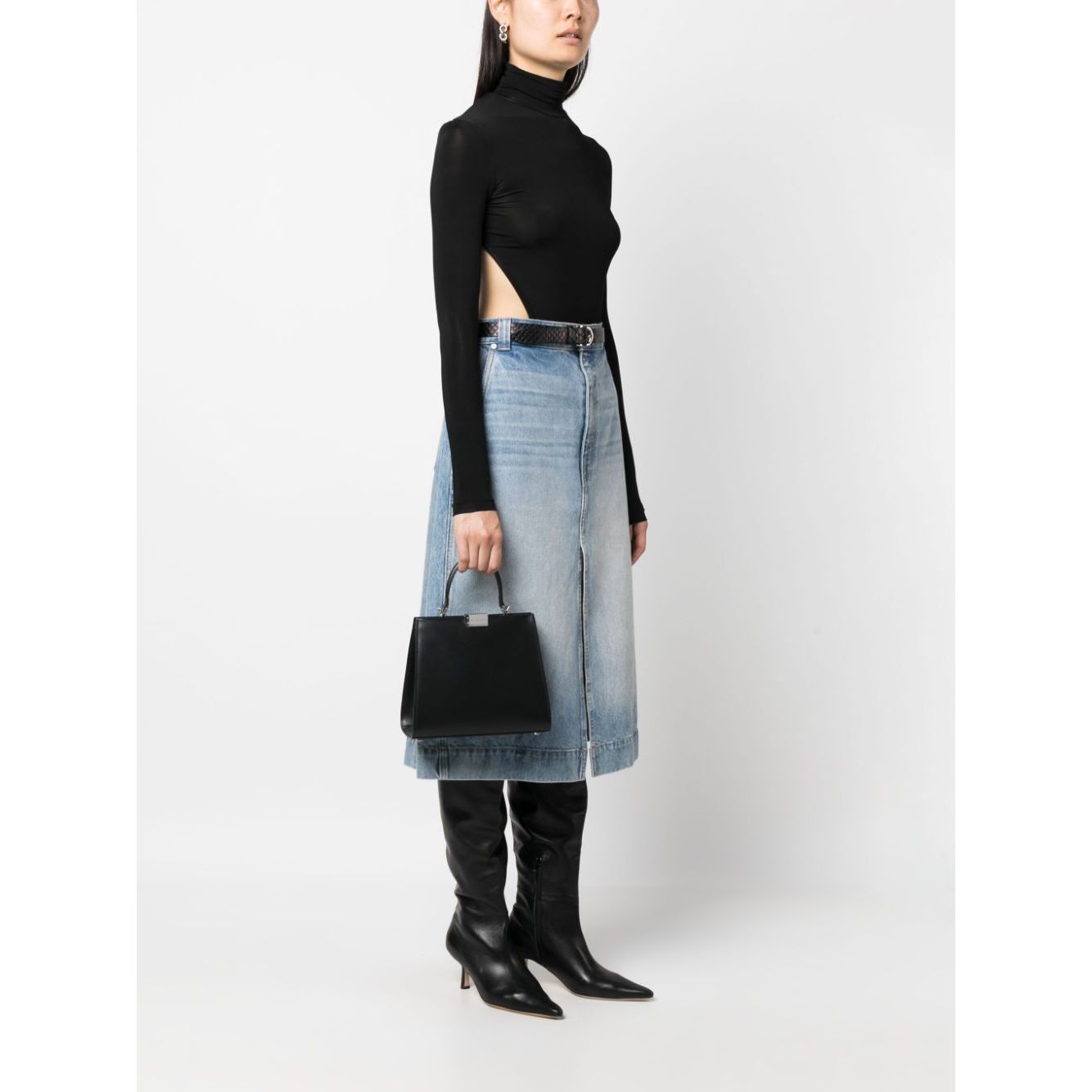 Armarium logo-plaque leather tote bag Handbag