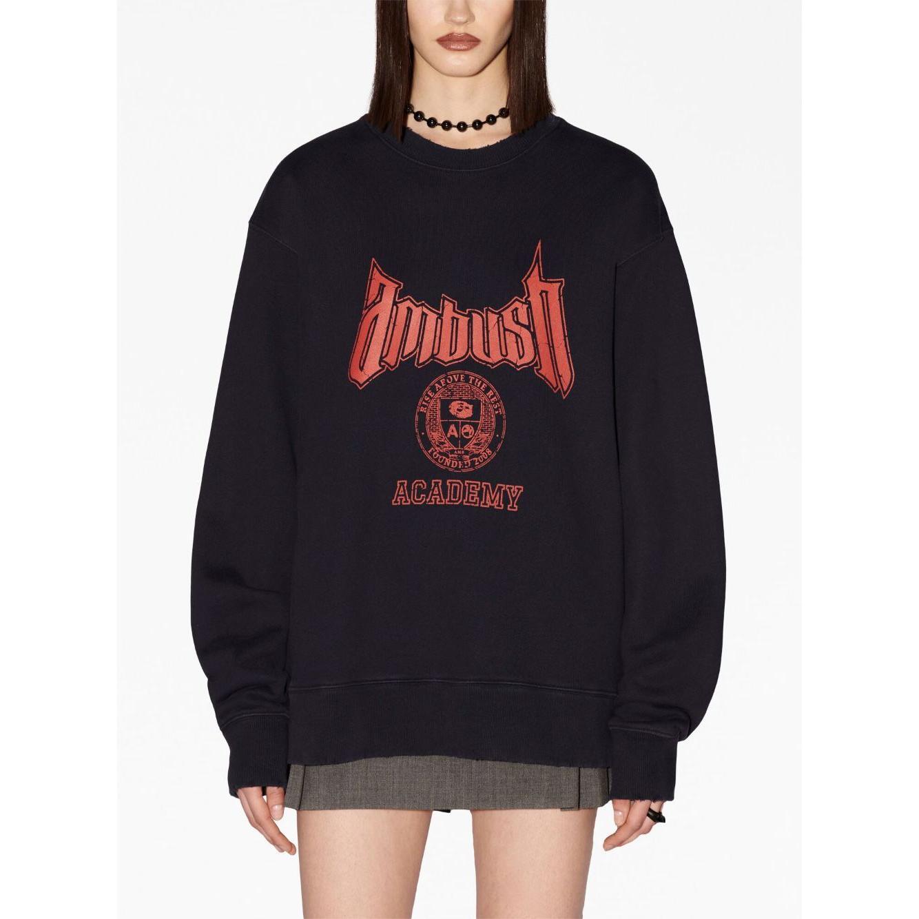 Ambush Sweaters Blue BMBA034F23FLE0014625
