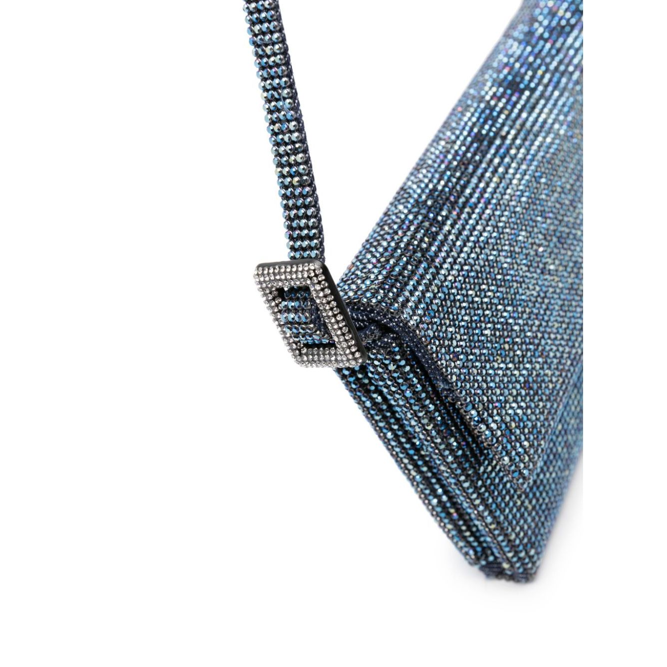 Benedetta Bruzziches Vitty La Mignon rhinestone-embellished denim bag