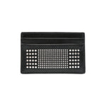 Alexander McQueen Studded leather card case 7362301AAQ21000