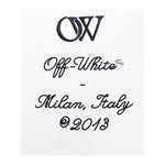 Off White Shirt with embroidery OMGE004S24FAB0020110
