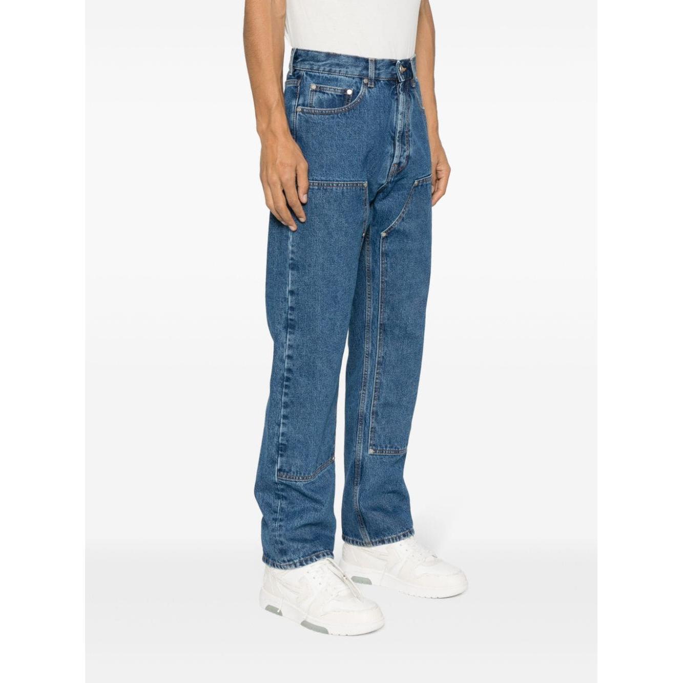 Palm Angels Jeans Blue PMYA043R24DEN0044010