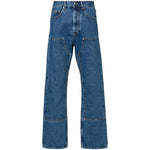 Palm Angels Jeans Blue PMYA043R24DEN0044010