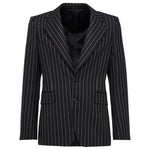 Alexander McQueen pinstriped single-breasted blazer 774669QUAAR1090