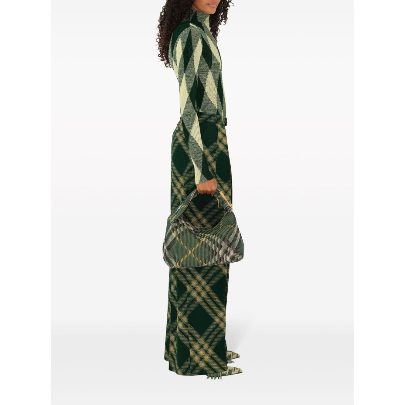 Burberry Medium Check Shoulder Bag Handbag