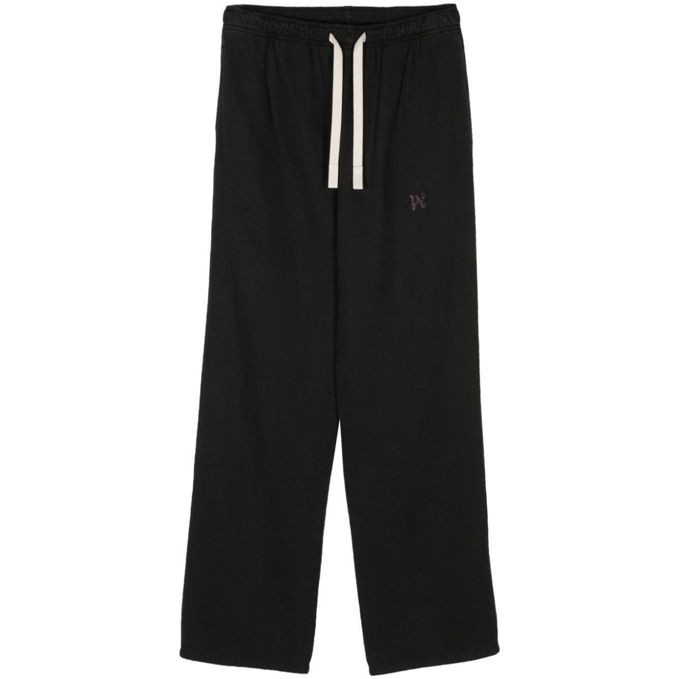 Palm Angels Trousers Black PMCA141R24FAB0011003
