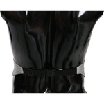 Dolce & Gabbana Gray Patterned Waist Belt Silk Cummerbund BEL60458-50