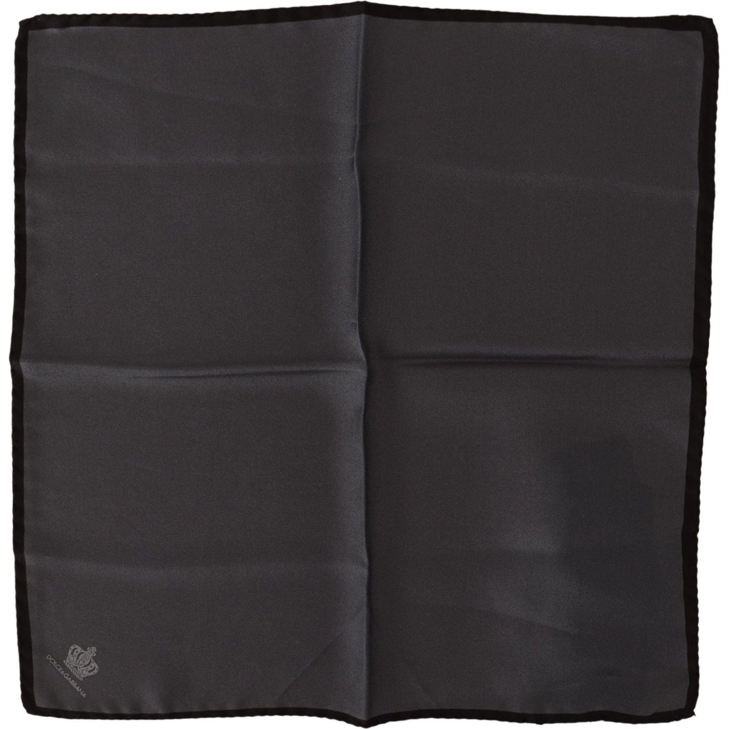 Dolce & Gabbana Gray 100% Silk Square Handkerchief Gray 100% Silk Square Handkerchief MS2200