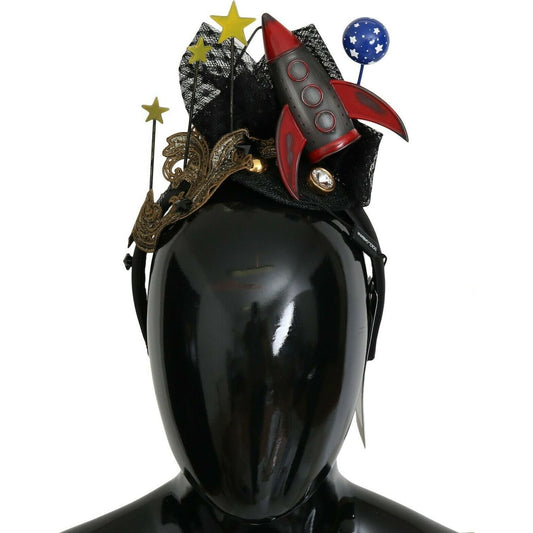 Dolce & Gabbana Rocket Crystal Stars Tiara Diadem Headband Diadem