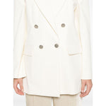 Parosh Jackets White D420330CREW084