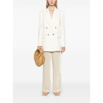 Parosh Jackets White D420330CREW084