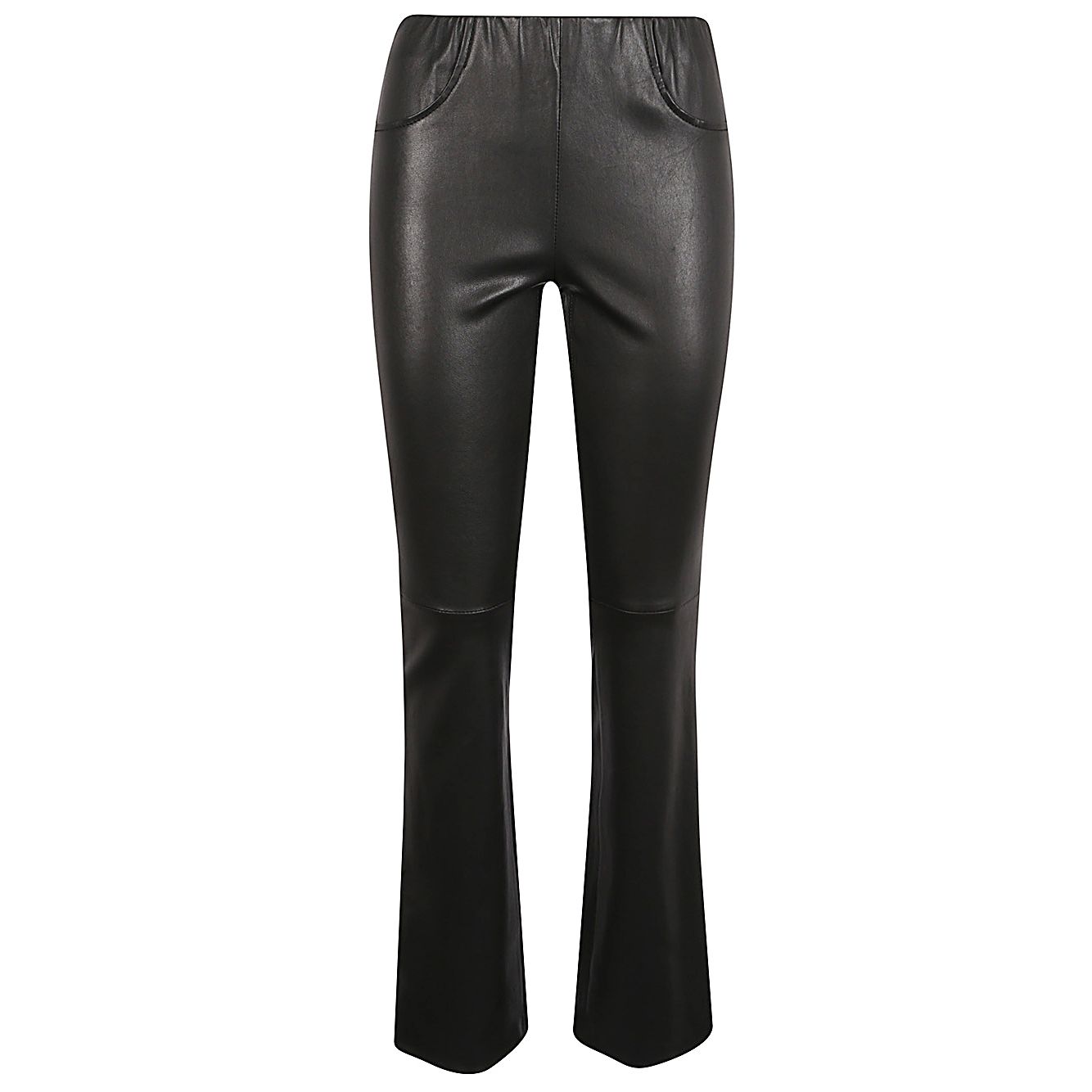 Via Masini 80 Trousers Black Trousers