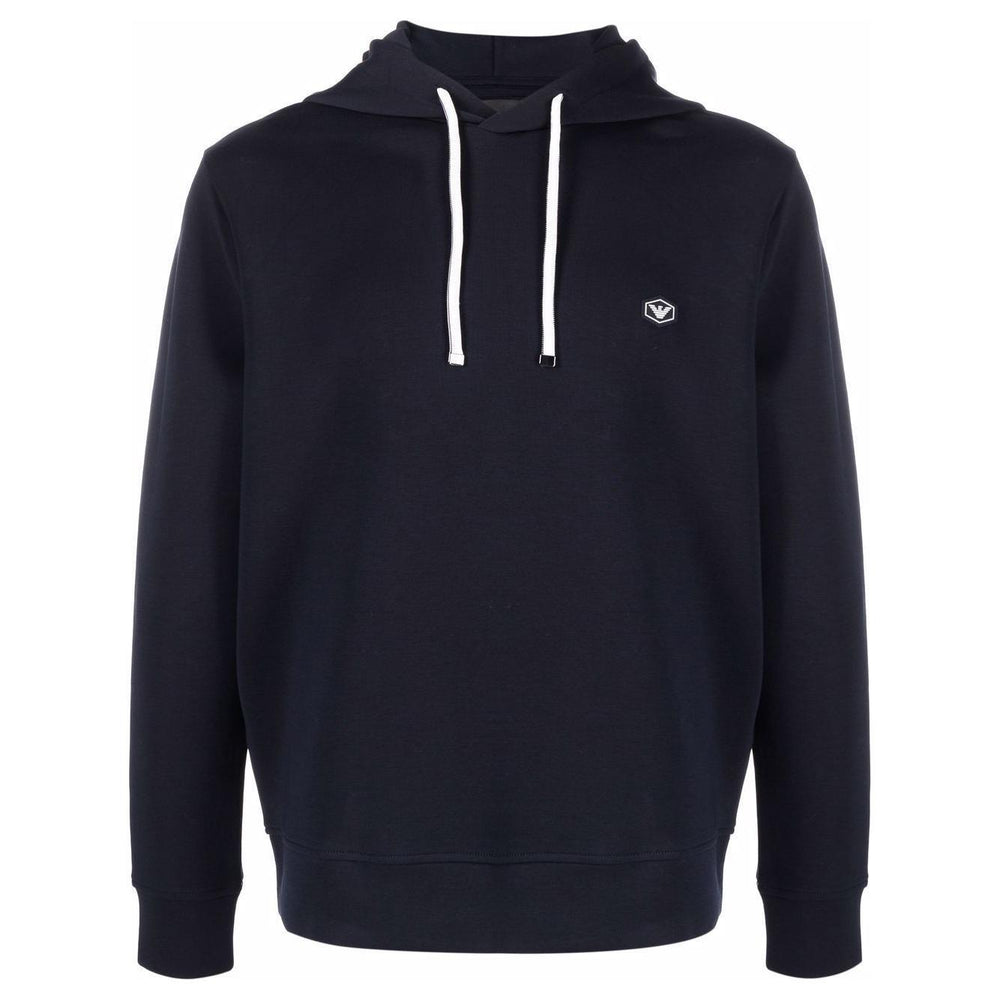 Emporio Armani long-sleeved Logo Patch Hoodie 8N1MD01JHSZ0920-P25