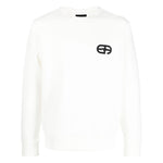 Emporio Armani Double-jersey sweatshirt with embossed embroidered EA logo 8N1ML71JHSZ0101-P25