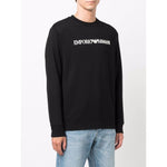 Emporio Armani Modal-blend sweatshirt with logo print 8N1MR61JRIZF009-P25