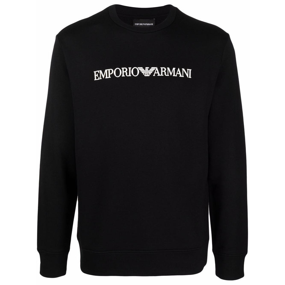 Emporio Armani Modal-blend sweatshirt with logo print 8N1MR61JRIZF009-P25