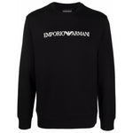 Emporio Armani Modal-blend sweatshirt with logo print 8N1MR61JRIZF009-P25