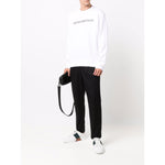 Emporio Armani Modal blend sweatshirt with logo print 8N1MR61JRIZF109-P25