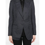 Tom Ford Pinstripe single-breasted blazer GI3005FAX1404ZHBBY-P25