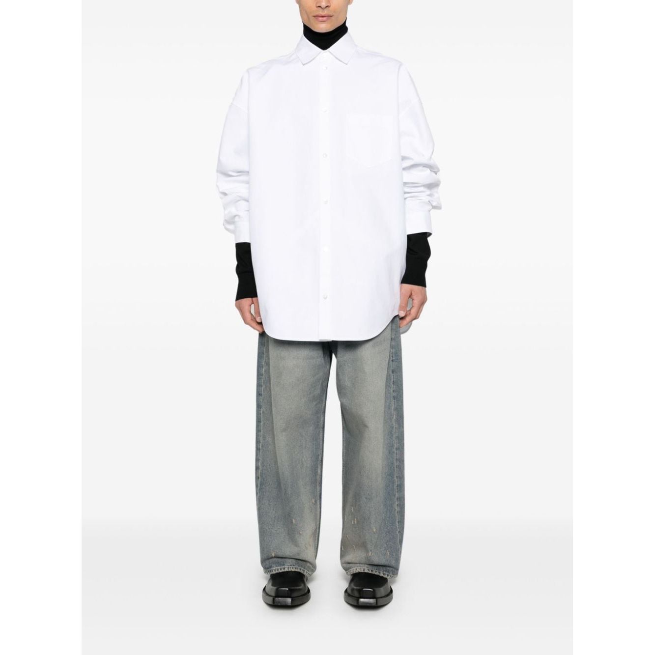 Balenciaga Shirts White 794462TQM309140-P25