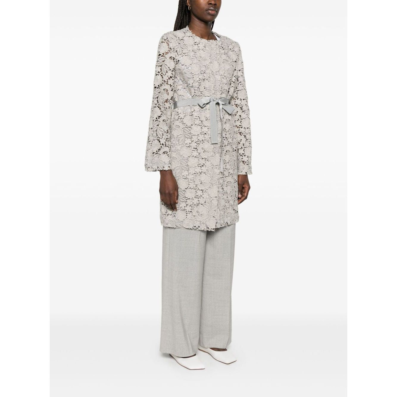 Parosh macramé coat D430379PEONIA038-P25