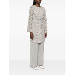 Parosh macramé coat D430379PEONIA038-P25