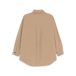 Parosh logo-embroidered shirt