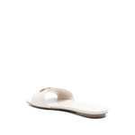EMPORIO ARMANI EXCLUSIVE Emporio Armani Nappa-leather sandals with eagle plate