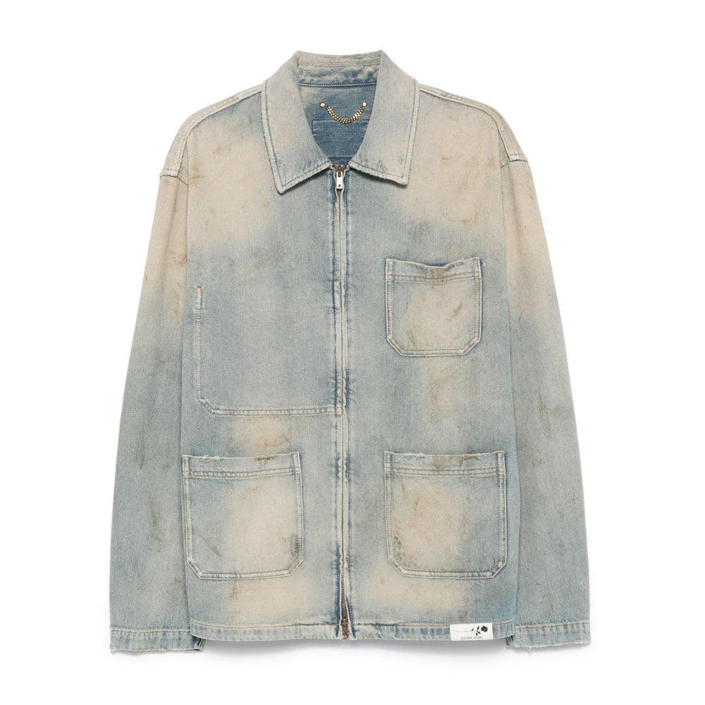 Golden Goose Coats Clear Blue GMP01941P00208250491-AI25