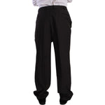Domenico Tagliente Gray Polyester Single Breasted Formal Suit