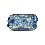Marc Jacobs The Snapshot bag Watercolor Blue Printed Leather Shoulder Bag Purse 49369
