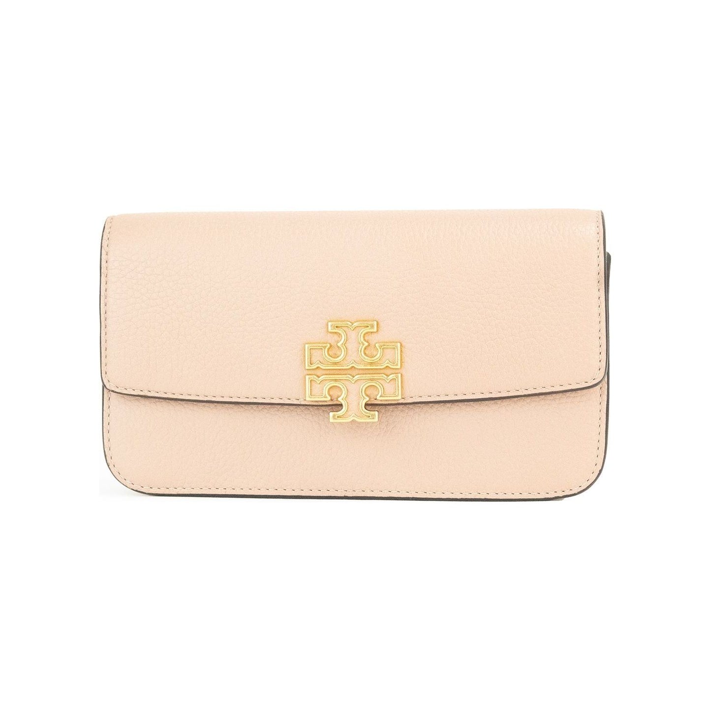 Tory Burch Britten Small Meadowsweet Leather Chain Wallet Crossbody Bag 57313