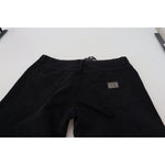 Dolce & Gabbana Elegant Black Loose Fit Italian Jeans Jeans & Pants Dolce & Gabbana Black