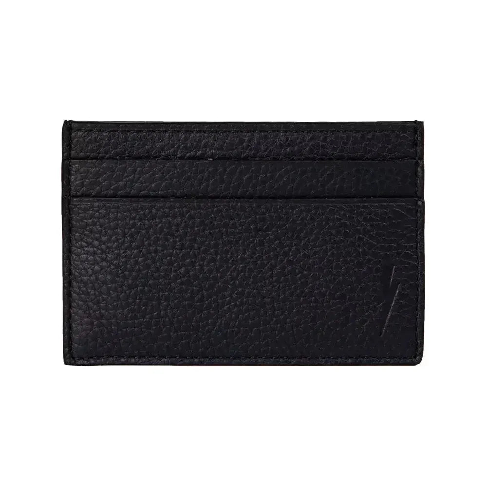Neil Barrett Black Leather Men's Wallet NE-21053