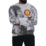 MSGM White Cotton Crewneck Pullover Sweatshirt Sweater TSH7761 - 46