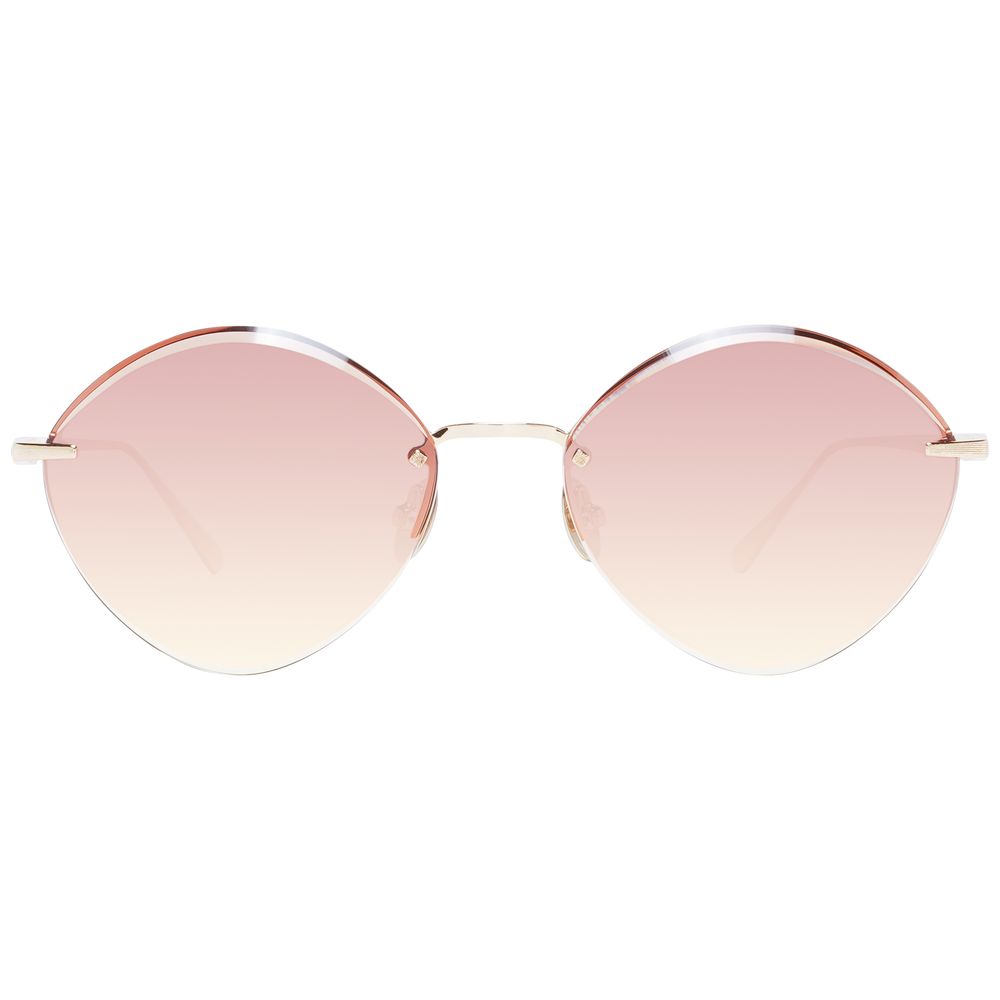 Scotch & Soda Gold Stainless Steel Sunglasses
