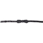 Dolce & Gabbana Dark Gray Silk Adjustable Neck Men Papillon Bow Tie FT3816