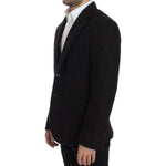 Dolce & Gabbana Bordeaux alpaga two button blazer SIG12287-2
