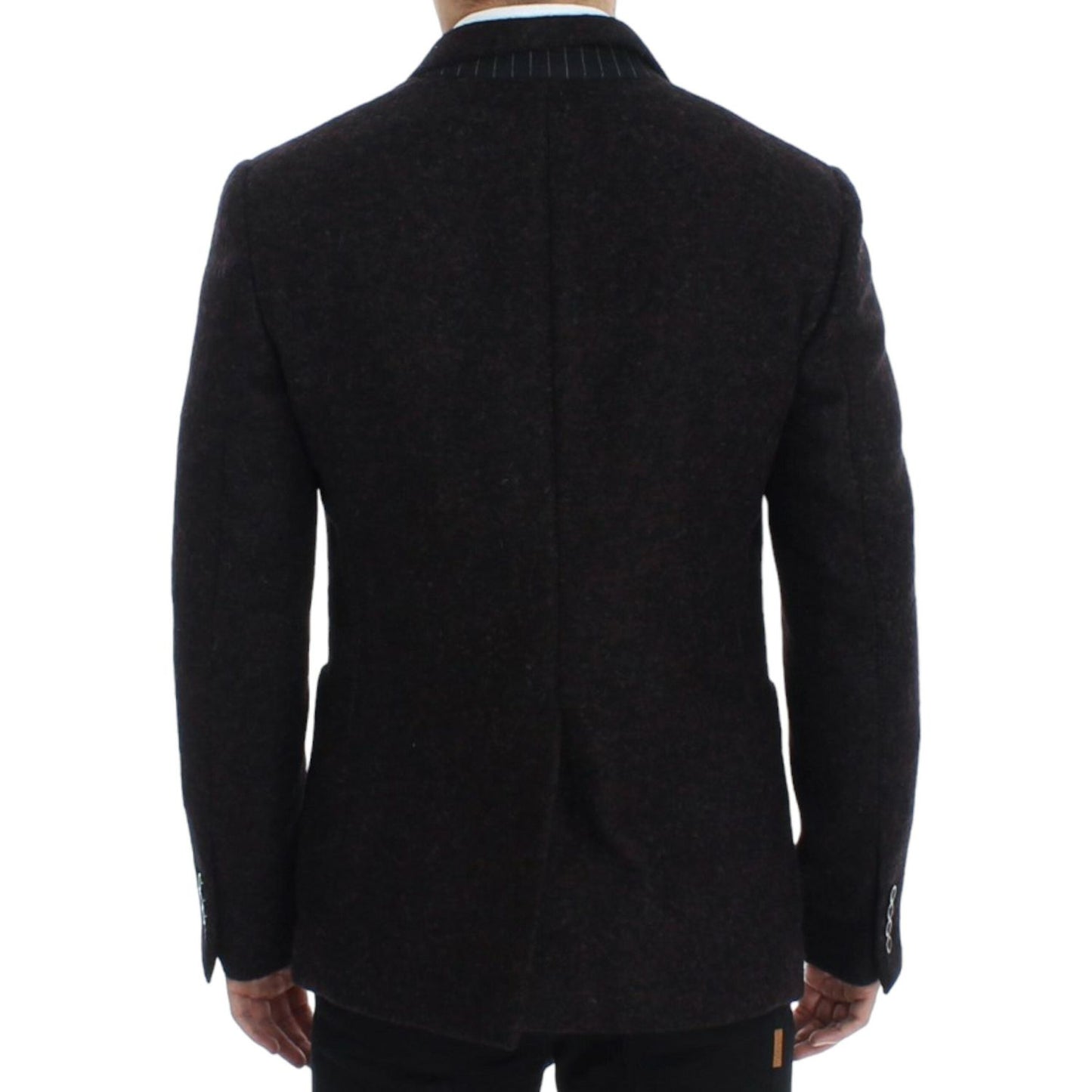 Dolce & Gabbana Bordeaux alpaga two button blazer SIG12287-2