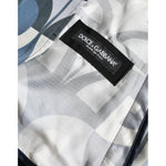 Dolce & Gabbana Multicolor Logo Print Bomber Blouson Jacket JKT3751-52