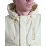 Dolce & Gabbana Yellow Nylon Hooded Sportswear Vest Jacket JKT3768-48