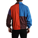 Dolce & Gabbana Multicolor Color Windbreaker Jacket JKT3753-48