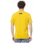 Invicta Yellow Cotton Men T-Shirt IN-24032-S