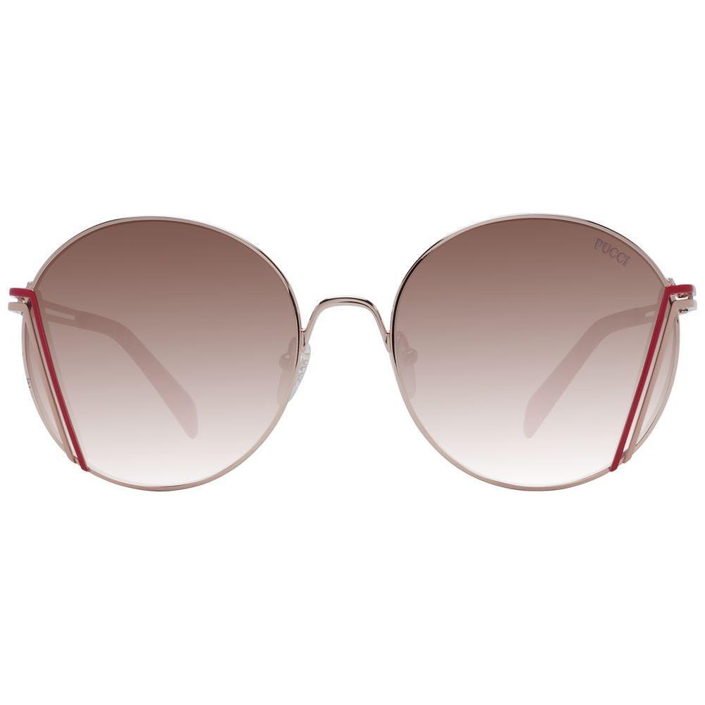 Emilio Pucci Rose Gold Women Sunglass